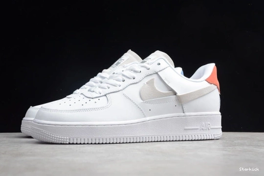 (W) 898889-103 White Air LX 1 Force Vandalised 1218